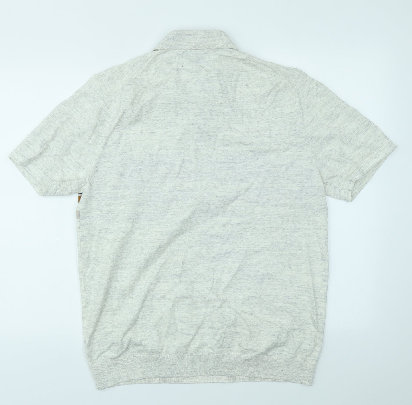 NEXT Mens Ivory    T-Shirt Size L