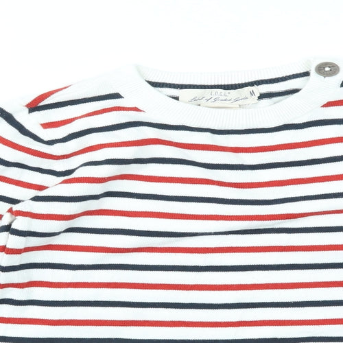 H&M Boys Multicoloured Striped  Pullover Jumper Size M
