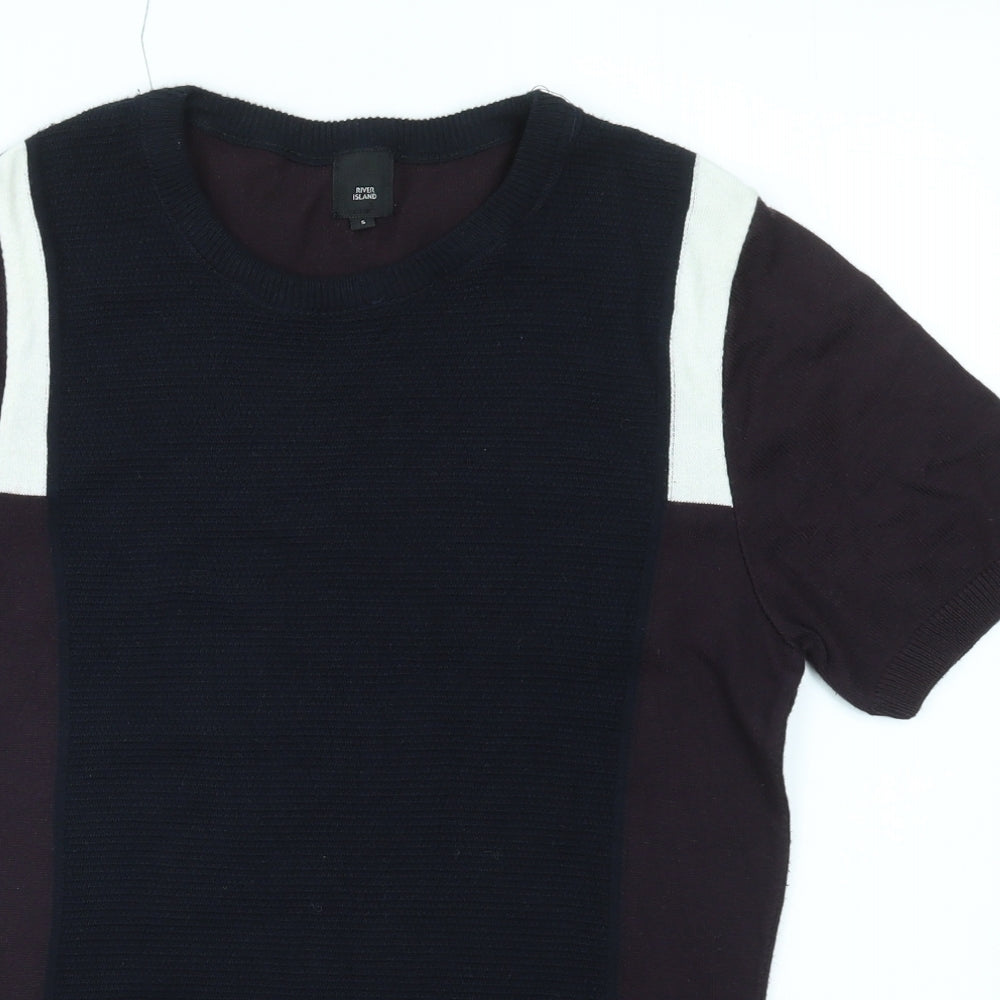 River Island Mens Multicoloured   Pullover Sweatshirt Size S