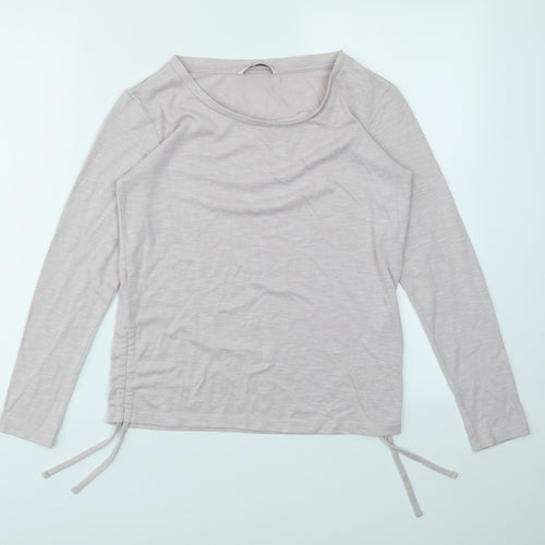 TU Womens Purple   Basic T-Shirt Size 8