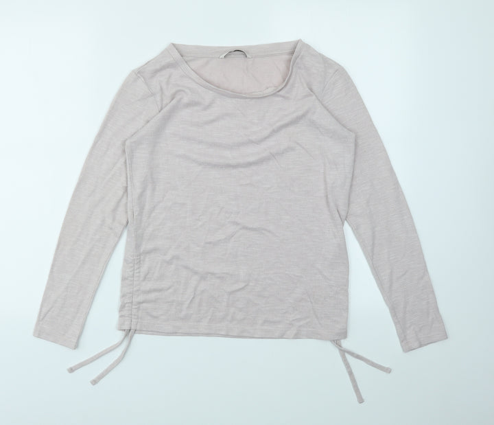 TU Womens Purple   Basic T-Shirt Size 8