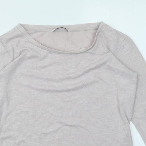 TU Womens Purple   Basic T-Shirt Size 8