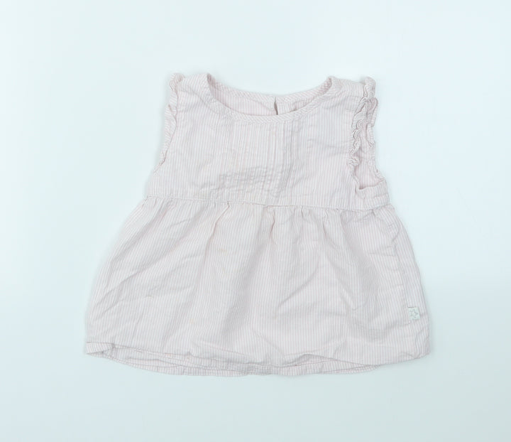 JHON LEWIS Girls Pink   Fit & Flare  Size 3-6 Months