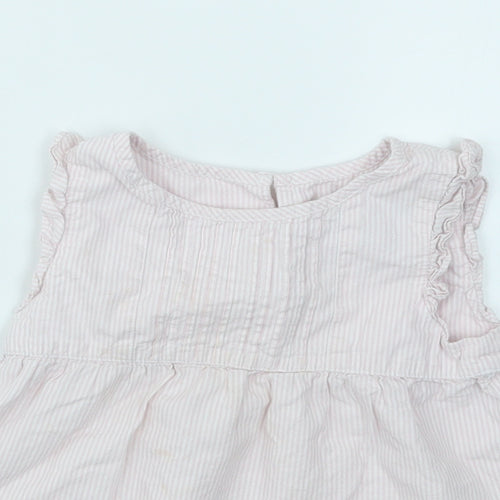 JHON LEWIS Girls Pink   Fit & Flare  Size 3-6 Months
