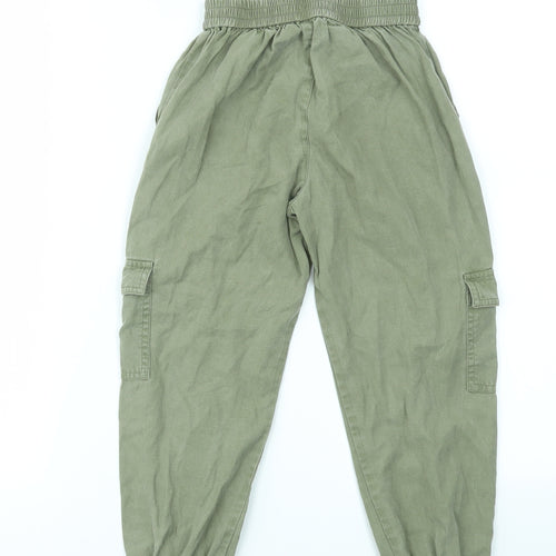 mintie Girls Green   Jogger Trousers Size 5-6 Years