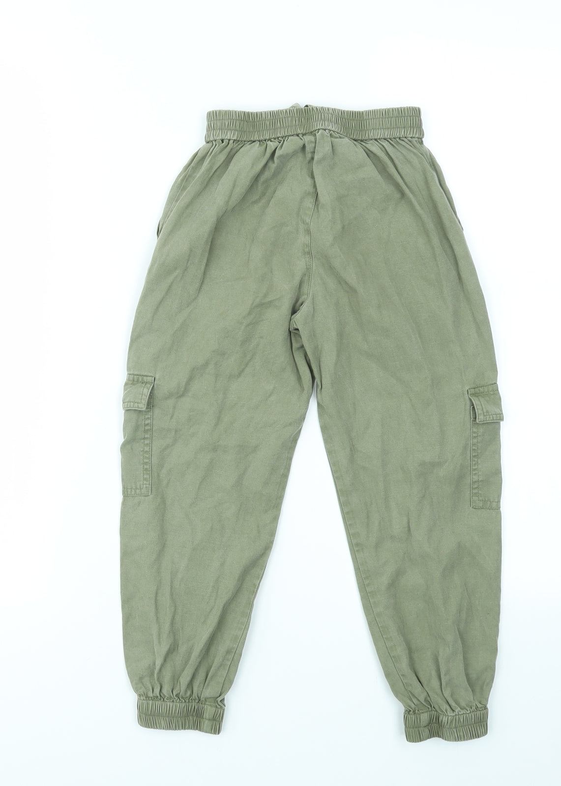 mintie Girls Green   Jogger Trousers Size 5-6 Years