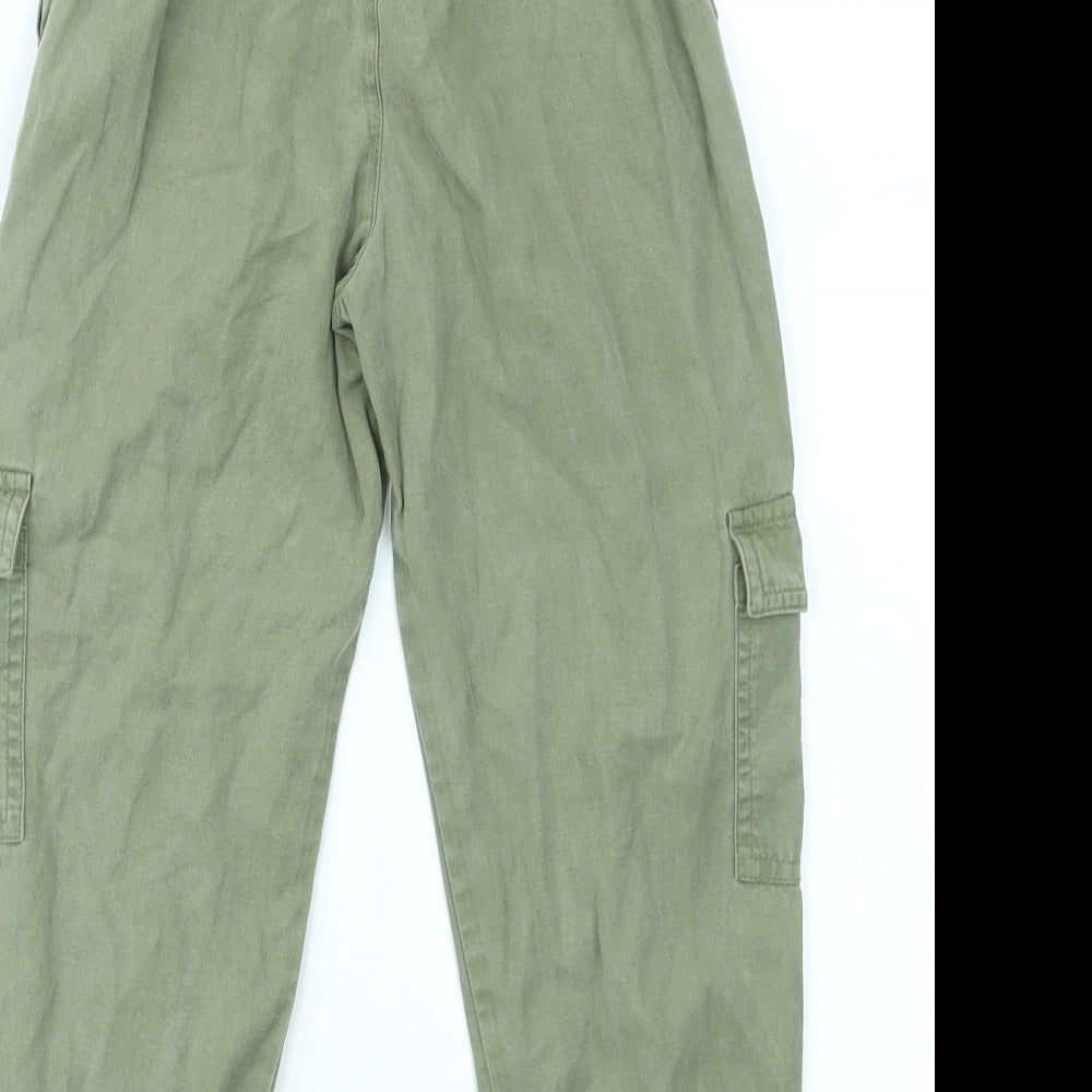 mintie Girls Green   Jogger Trousers Size 5-6 Years