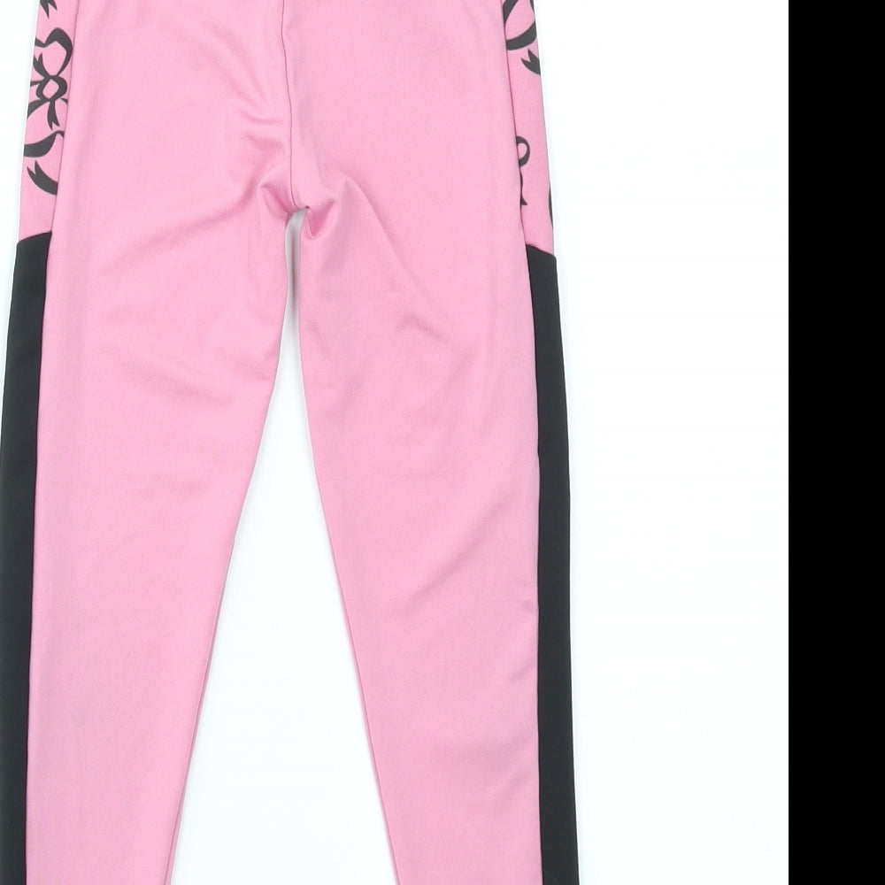 TU Girls Pink   Jegging Trousers Size 7 Years