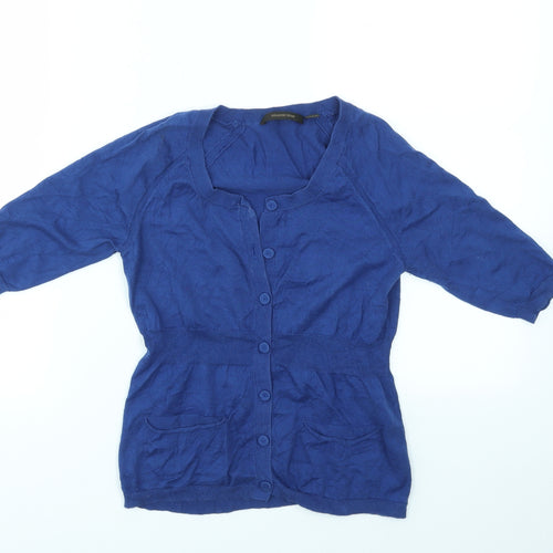 Country Road Womens Blue   Cardigan Jumper Size XS
