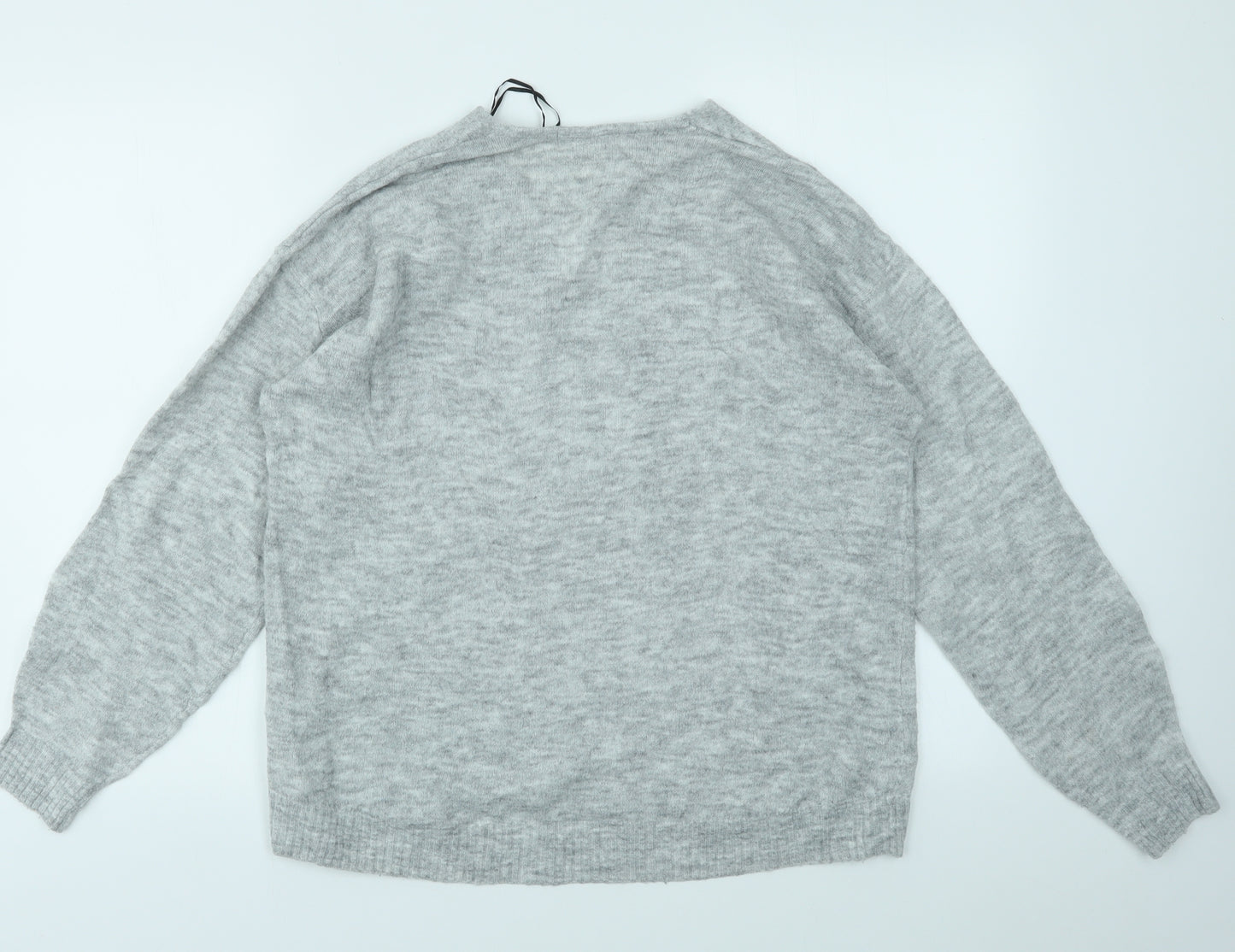 H&M Womens Grey   Pullover Jumper Size S
