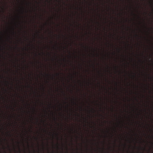 Primark Mens Purple Houndstooth  Pullover Sweatshirt Size M