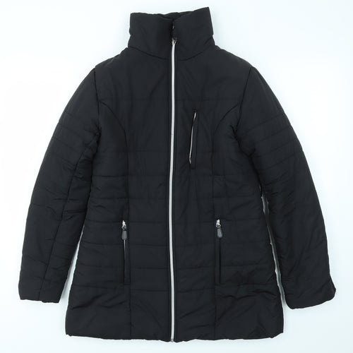 SUGAR CANDY  Womens Black   Jacket Coat Size 10