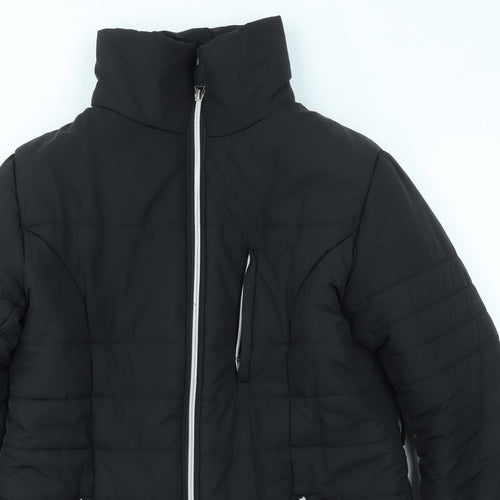SUGAR CANDY  Womens Black   Jacket Coat Size 10