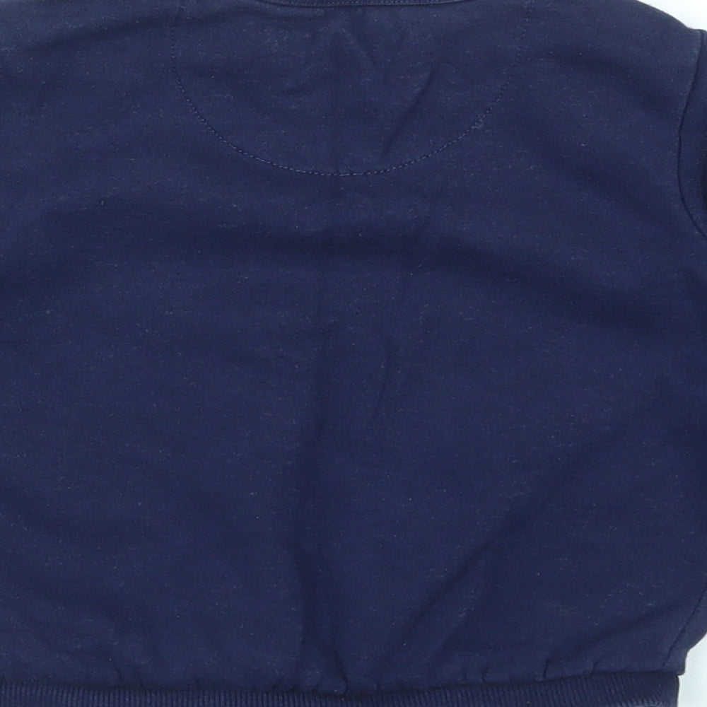 F&F Girls Blue   Pullover Jumper Size 12-18 Months