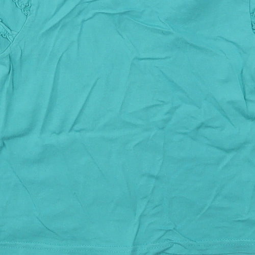 George Girls Green   Basic T-Shirt Size 12-18 Months
