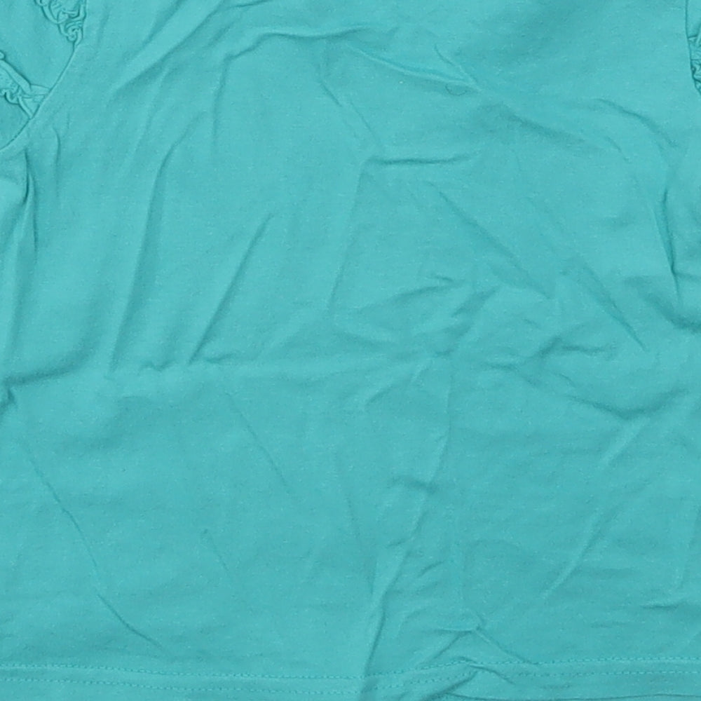 George Girls Green   Basic T-Shirt Size 12-18 Months
