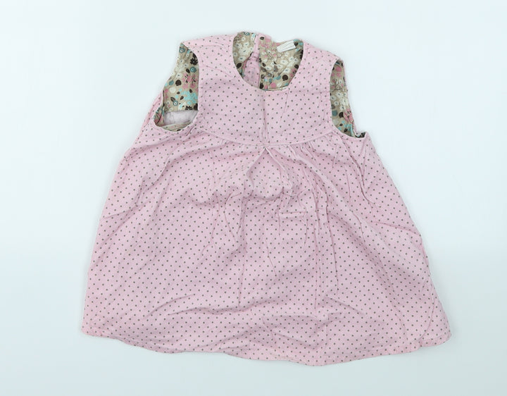 H&M Girls Multicoloured Spotted  Fit & Flare  Size 12-18 Months