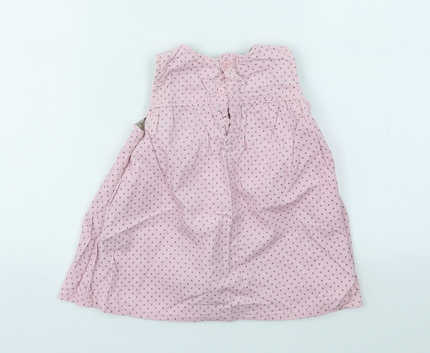 H&M Girls Multicoloured Spotted  Fit & Flare  Size 12-18 Months