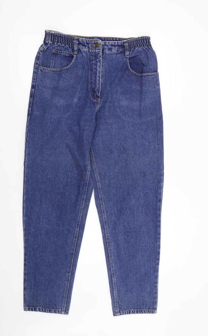 Brooker Womens Blue Denim Tapered Jeans Size 16 L29 in