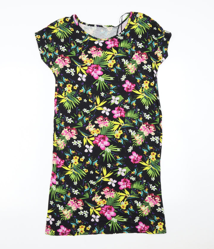 George Womens Multicoloured Floral Shift Size 8