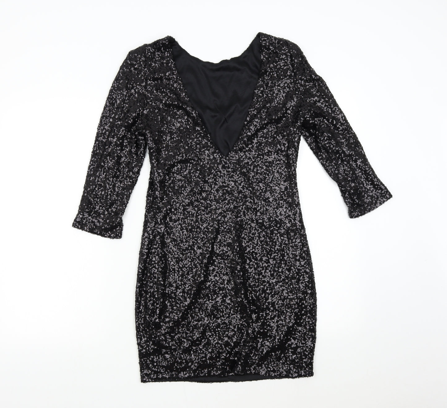 Missguided Womens Black   Bodycon  Size 14