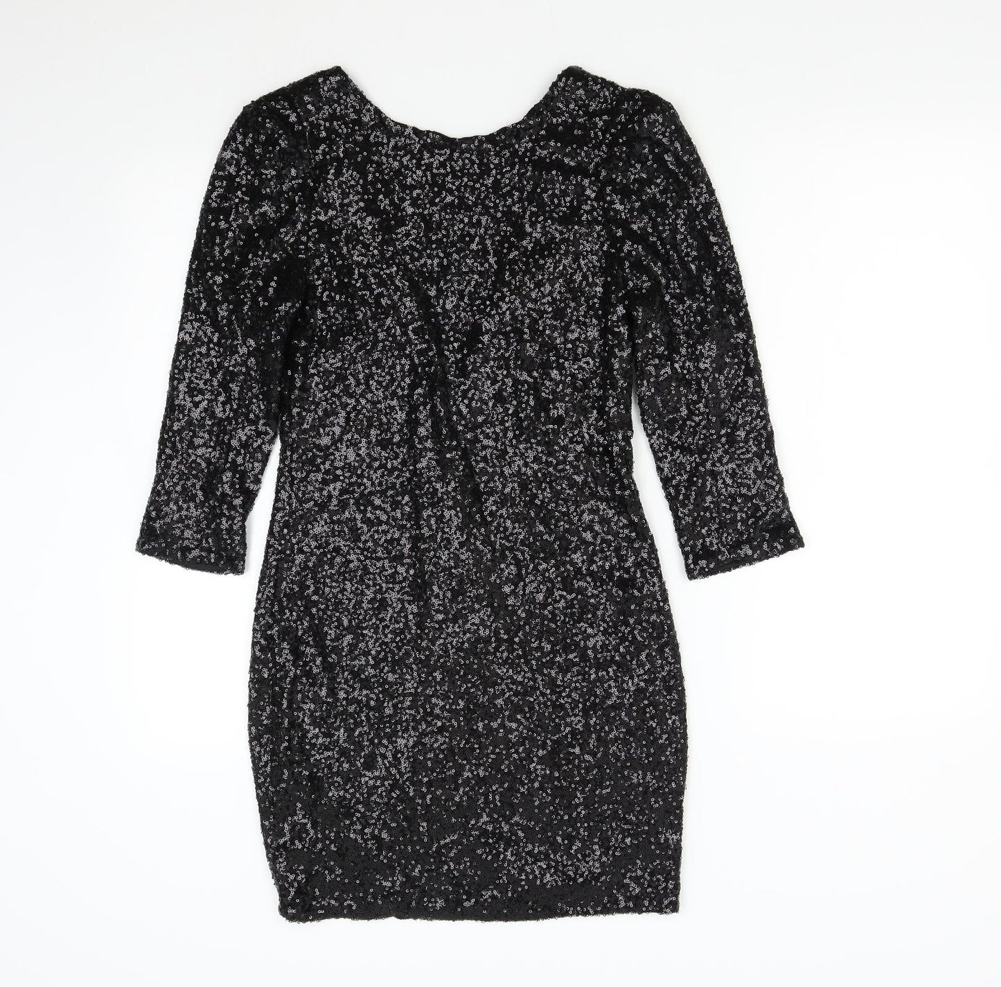 Missguided Womens Black   Bodycon  Size 14