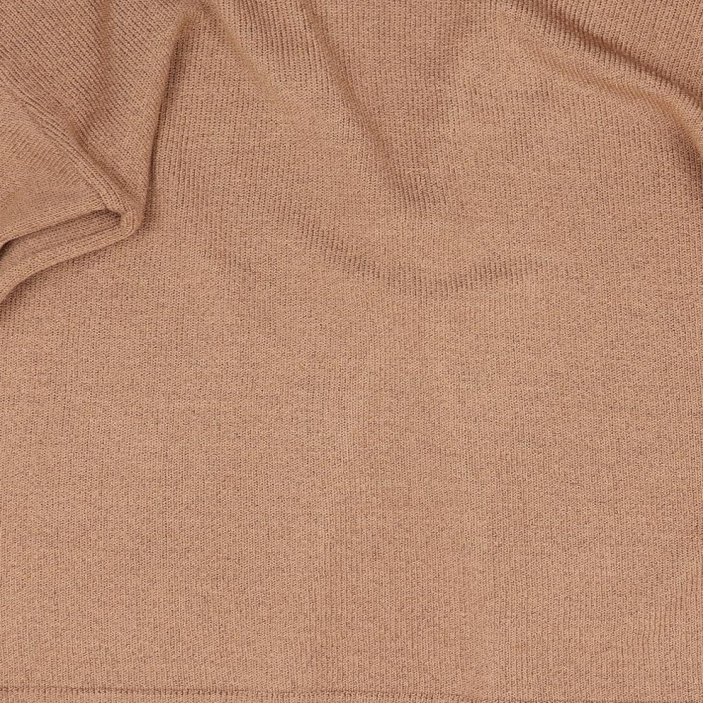 Ash Womens Orange  Knit Cardigan Jumper Size L
