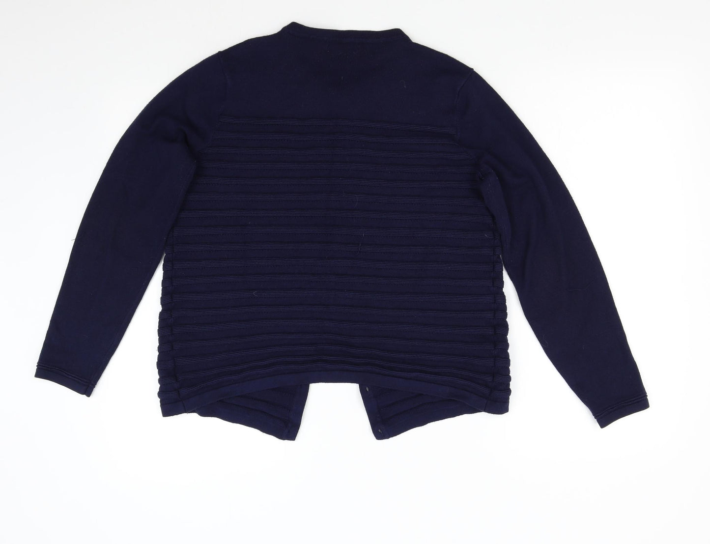 Bonmarché Womens Blue  Knit Cardigan Jumper Size M