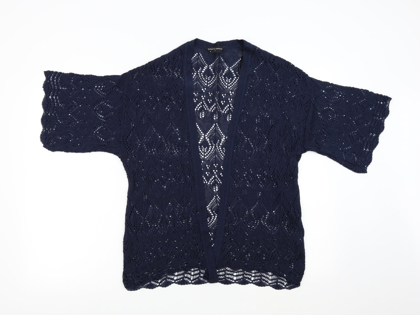 Dorothy Perkins Womens Blue  Knit Cardigan Jumper Size S