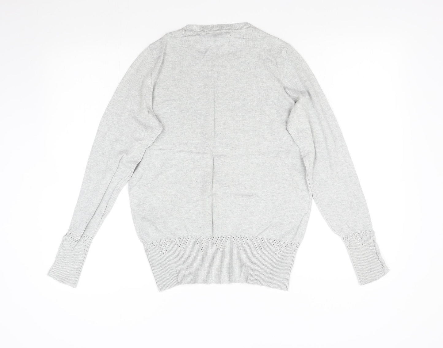Dorothy Perkins Womens Grey   Pullover Jumper Size 10