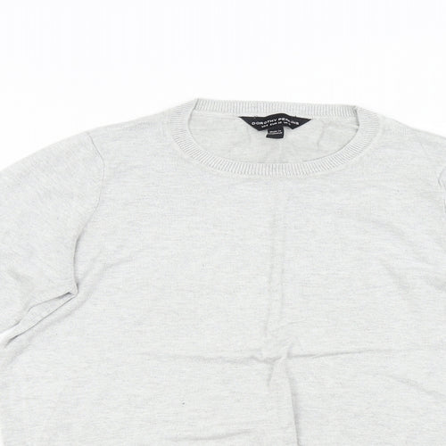 Dorothy Perkins Womens Grey   Pullover Jumper Size 10