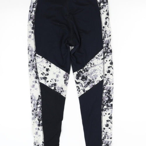 F&F Womens Black   Sweatpants Leggings Size M L27 in