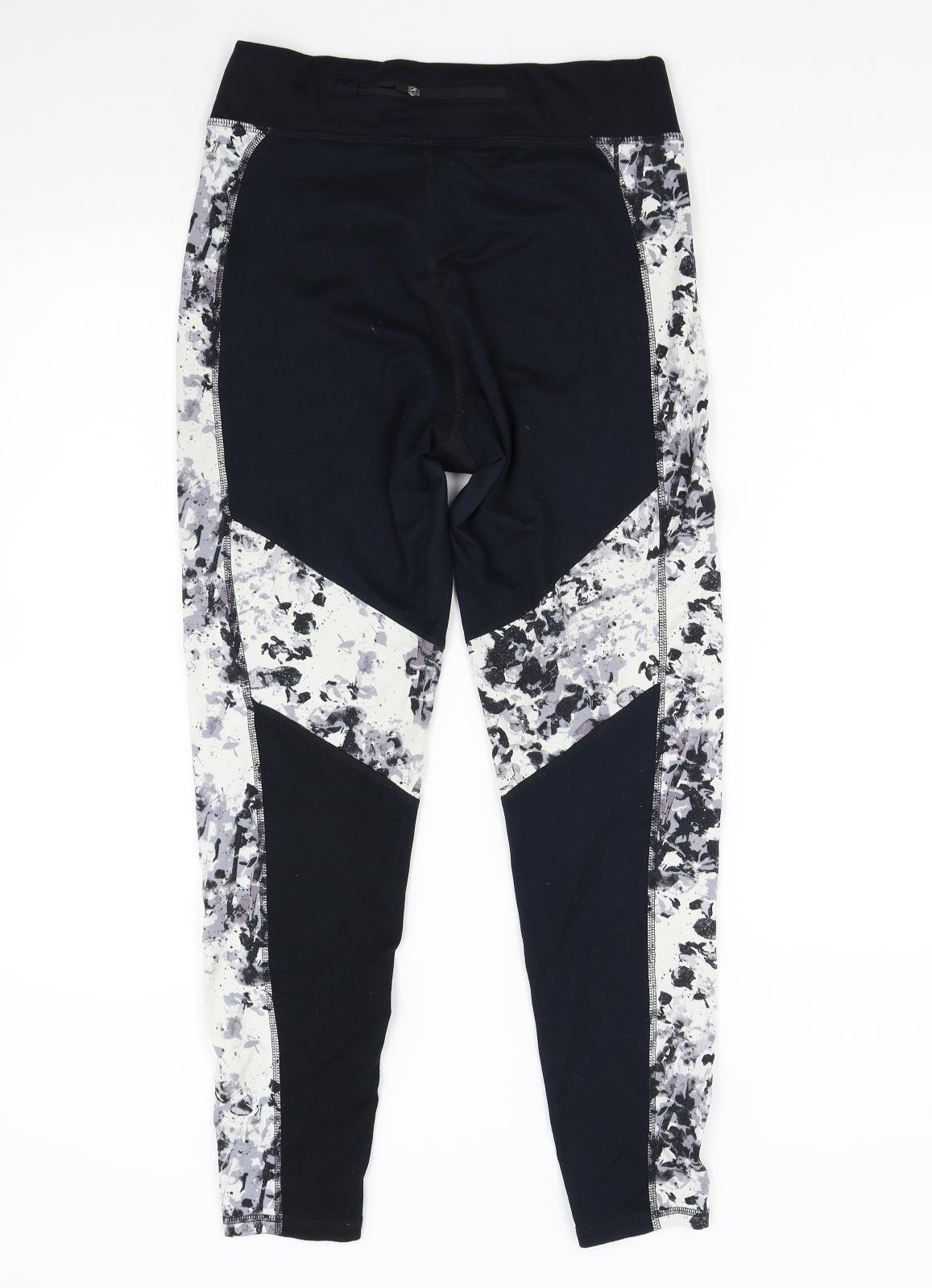 F&F Womens Black   Sweatpants Leggings Size M L27 in
