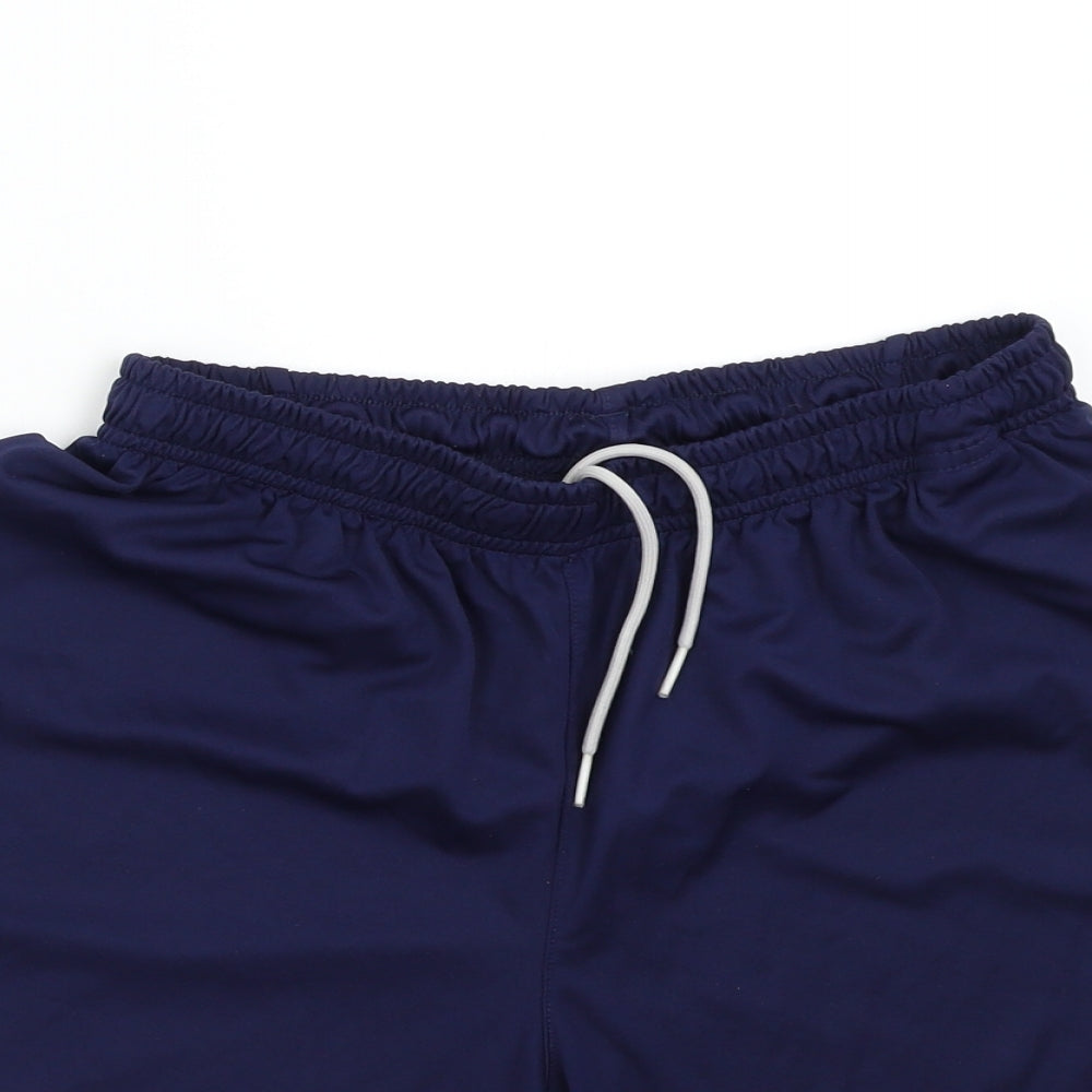 PUMA Mens Blue   Sweat Shorts Size S - Notts County FC