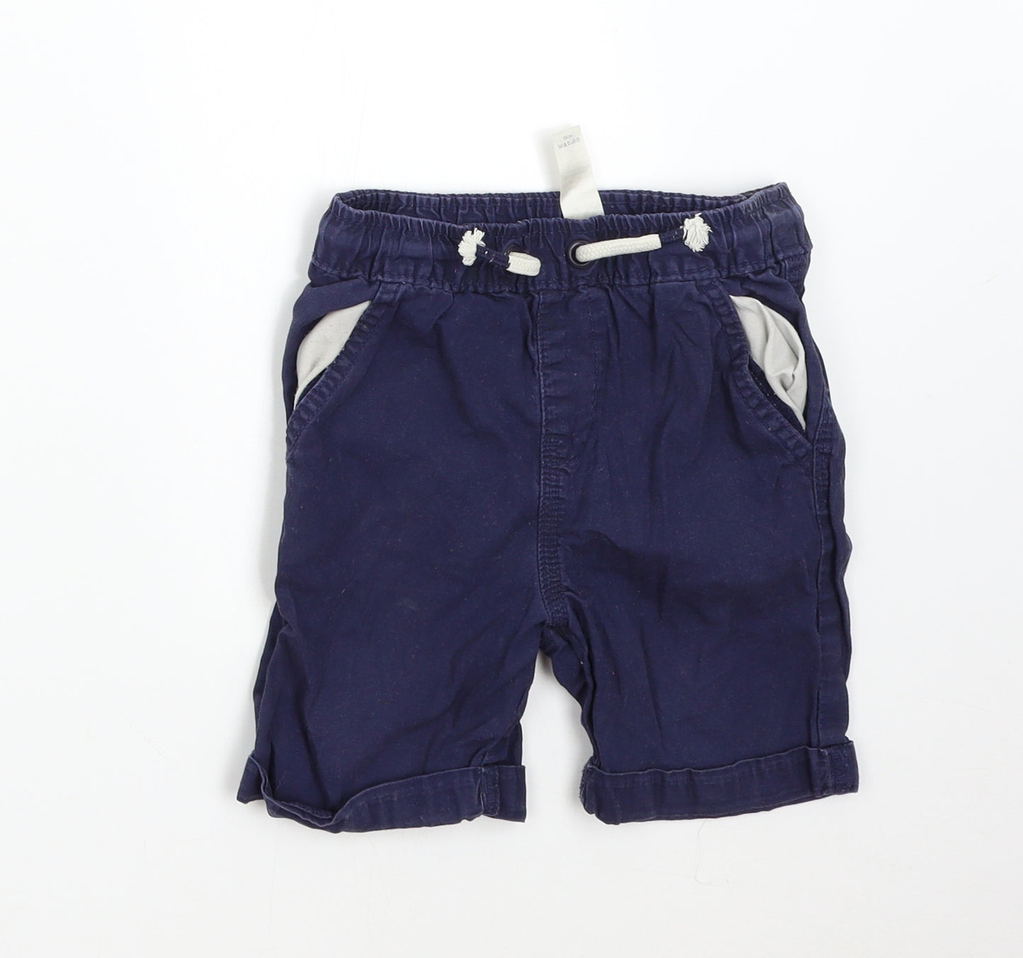 George Boys Blue   Bermuda Shorts Size 3-4 Years