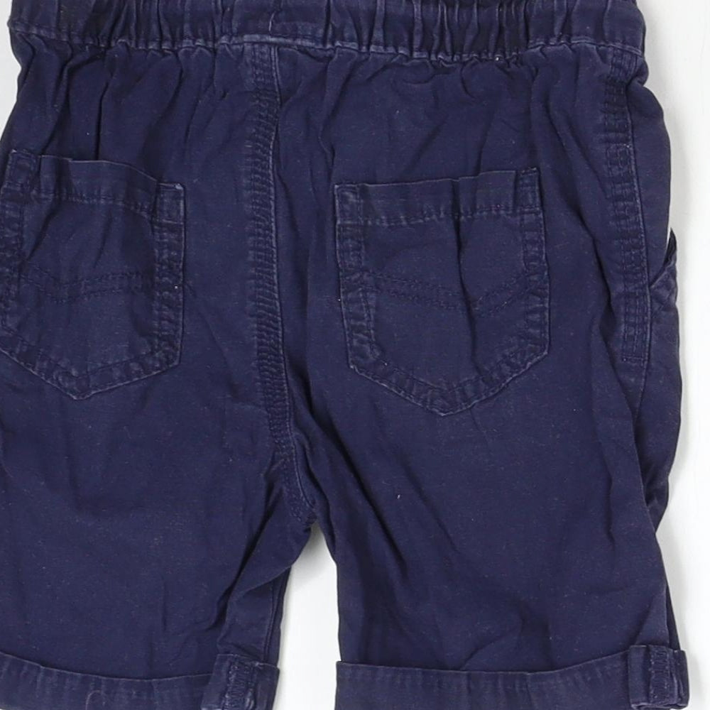 George Boys Blue   Bermuda Shorts Size 3-4 Years