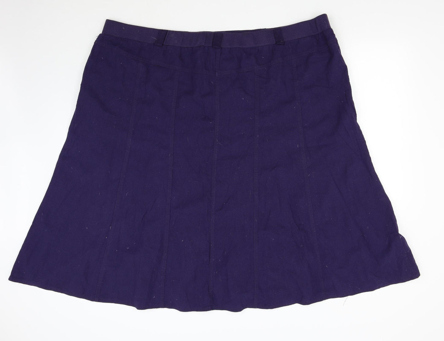 Being Casual Womens Blue   A-Line Skirt Size 32