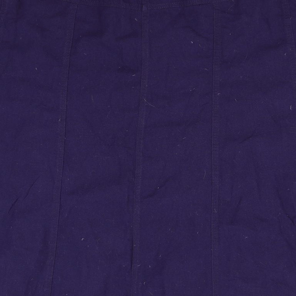 Being Casual Womens Blue   A-Line Skirt Size 32