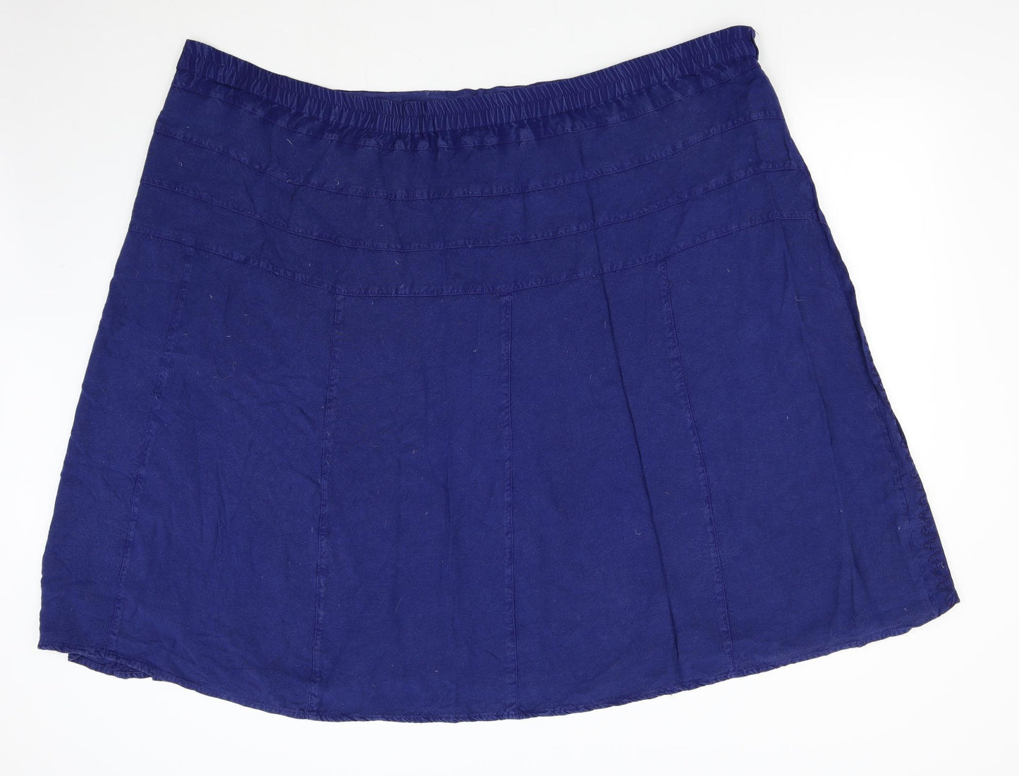 Joe Browns Womens Blue   Flare Skirt Size 30