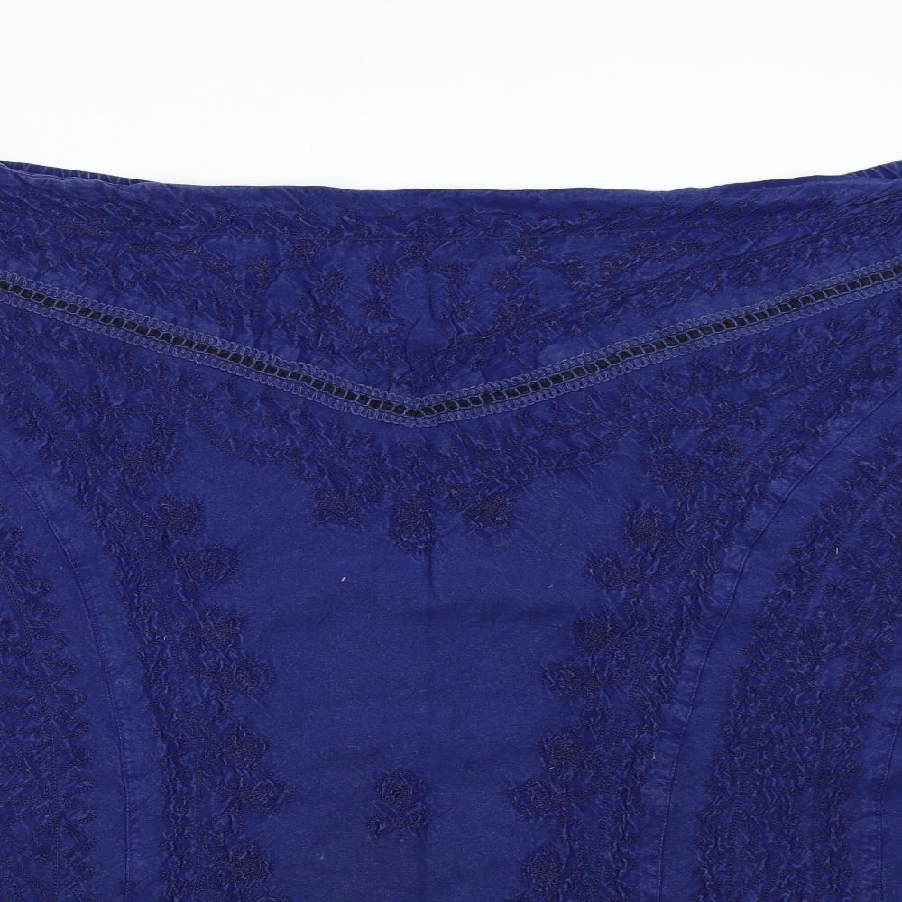 Joe Browns Womens Blue   Flare Skirt Size 30
