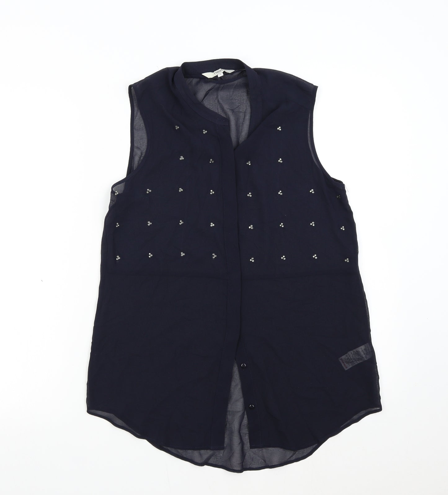 NEXT Womens Blue   Basic Blouse Size 8