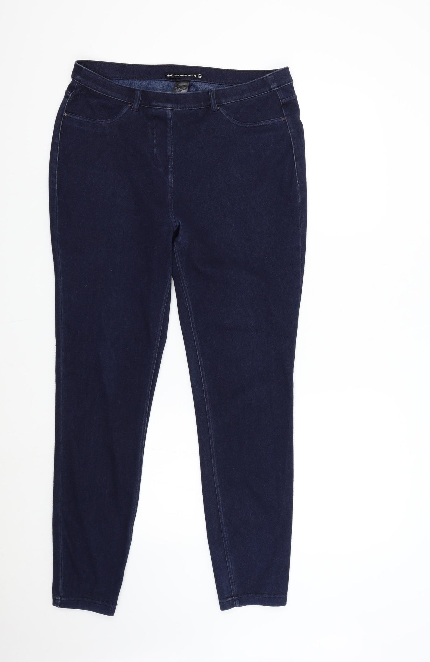 NEXT Womens Blue  Denim Jegging Jeans Size 14 L26 in