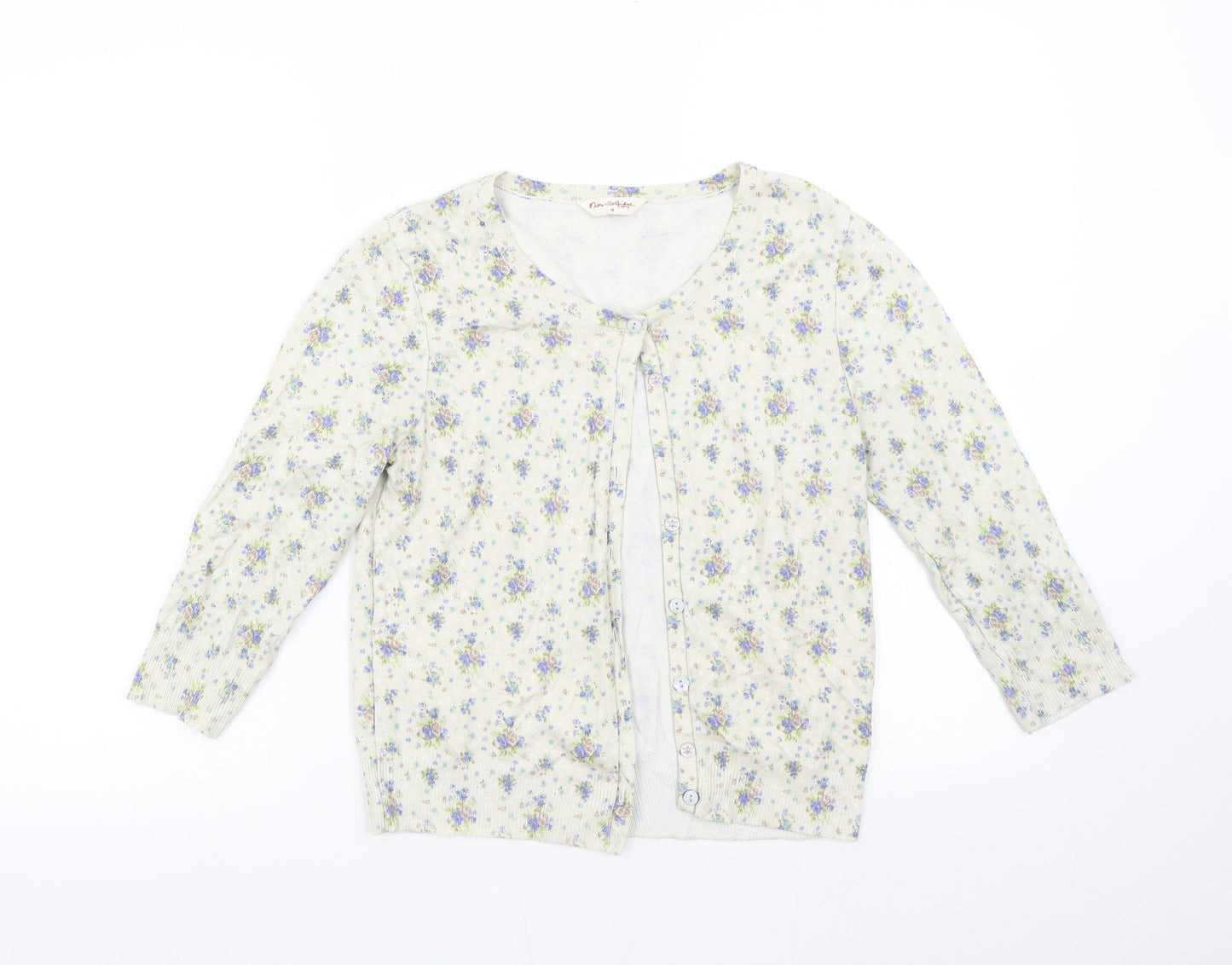 Miss Selfridge Womens Beige   Cardigan Jumper Size 14