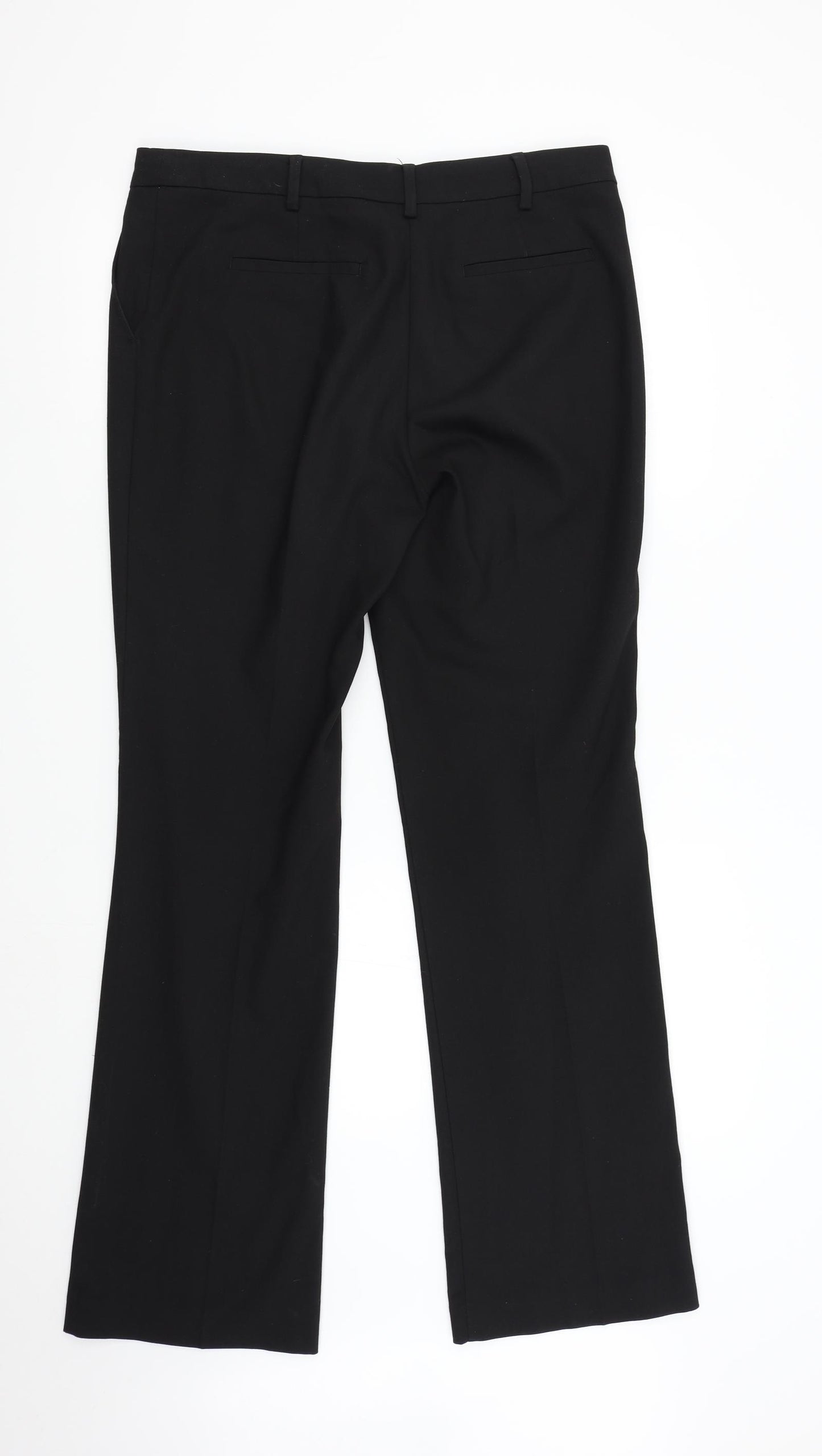 NEXT Womens Black   Trousers  Size 12 L32 in