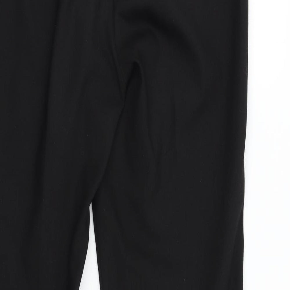 NEXT Womens Black   Trousers  Size 12 L32 in