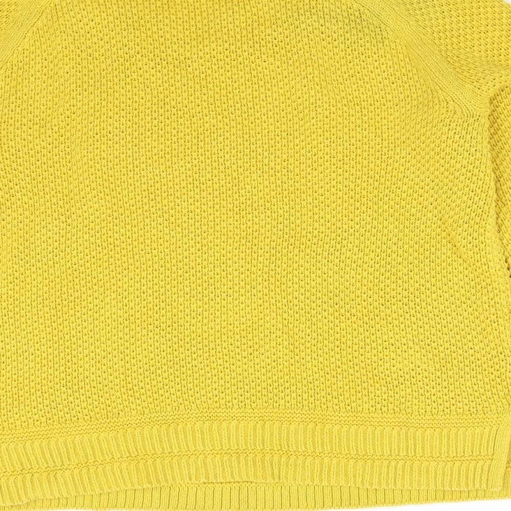 Old Navy Womens Yellow  Knit Pullover Jumper Size M