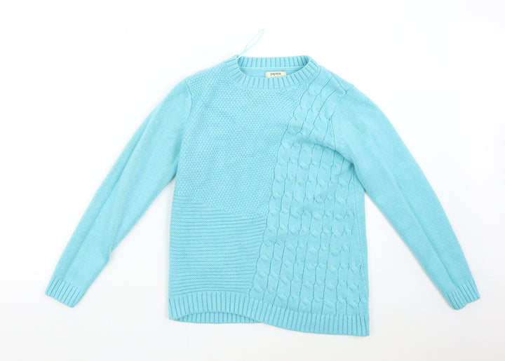 Matalan Womens Green Knit Pullover Jumper Size M