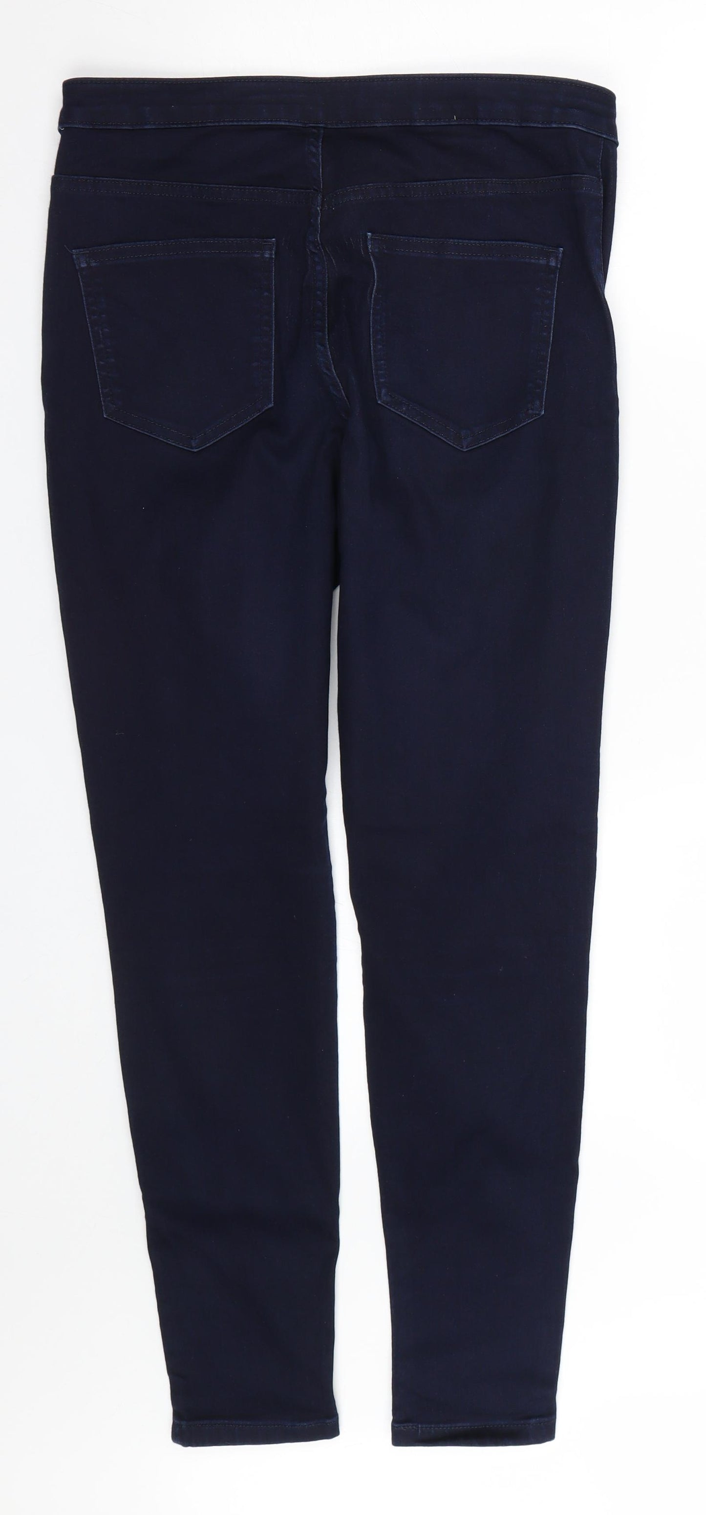 M&S Womens Blue   Jegging Jeans Size 14 L25 in