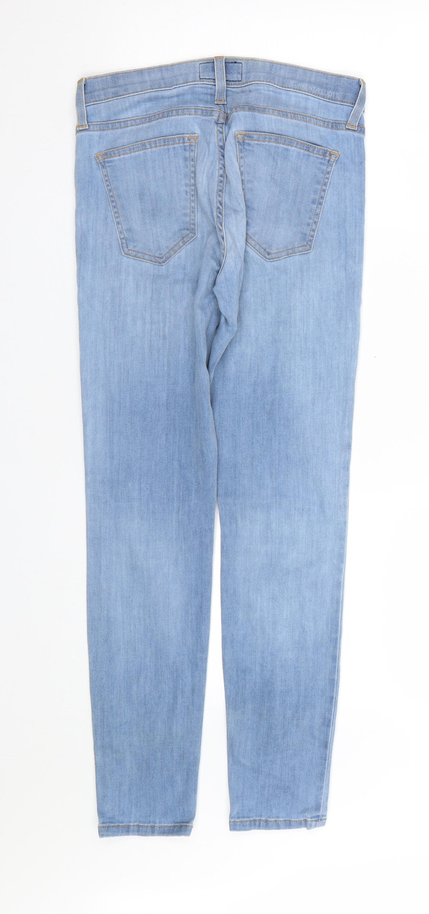 Current/Elliott Womens Blue  Denim Jegging Jeans  L25 in