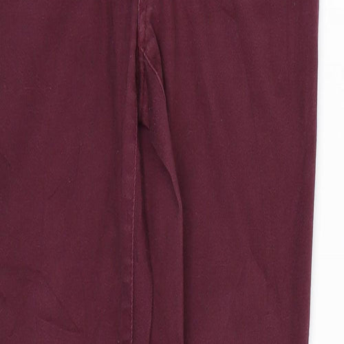 VERO MODA Womens Red  Denim Jegging Jeans Size 27 L29 in
